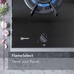 Neff N70 T26DS59N0 60cm Gas Hob - Stainless Steel -Kitchen Sale Shop n e neff t26ds59n0 7