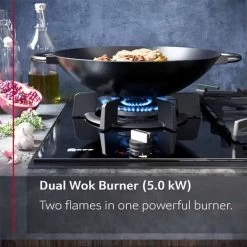 Neff N70 T29DS69N0 90cm Gas Hob - Stainless Steel - T29DS69N0 -Kitchen Sale Shop n e neff t29ds69n0 5