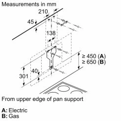 Neff N50 D95IHM1S0B 90cm Angled Glass Chimney Cooker Hood - Black - D95IHM1S0B -Kitchen Sale Shop neff d95ihm1s0b 3
