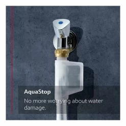 Neff N30 S153HAX02G Built-In F/I 60cm 13 Place Standard Dishwasher With Home Connect - Black -Kitchen Sale Shop neff n30s153hax02g aqua stop feature illustration