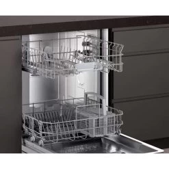 Neff N30 S153ITX05G Built-In F/I 60cm 13 Place Standard Dishwasher With Home Connect - White 20 Neff N30 S153ITX05G Built-In F/I 60cm 13 Place Standard Dishwasher With Home Connect - White -Kitchen Sale Shop neff n30s153itx05g open racking system front side view