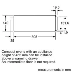 Neff N50 N1AHA01N0B 14cm Warming Drawer St/Steel 11 Neff N50 N1AHA01N0B 14cm Warming Drawer St/Steel -Kitchen Sale Shop neff n50n1aha01n0b side dimensions