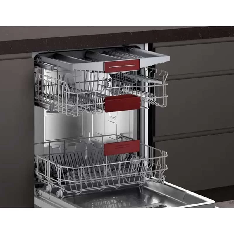 Neff N50 S155HVX15G Built-In F/I 60cm 13 Place Standard Dishwasher With Home Connect - White 12 Neff N50 S155HVX15G Built-In F/I 60cm 13 Place Standard Dishwasher With Home Connect - White - Image 10