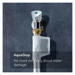 Neff N50 S875HKX20G Built-In F/I 9 Place Slimline Dishwasher With Home Connect - White 15 Neff N50 S875HKX20G Built-In F/I 9 Place Slimline Dishwasher With Home Connect - White -Kitchen Sale Shop neff n50s875hkx20g aqua stop feature illustration