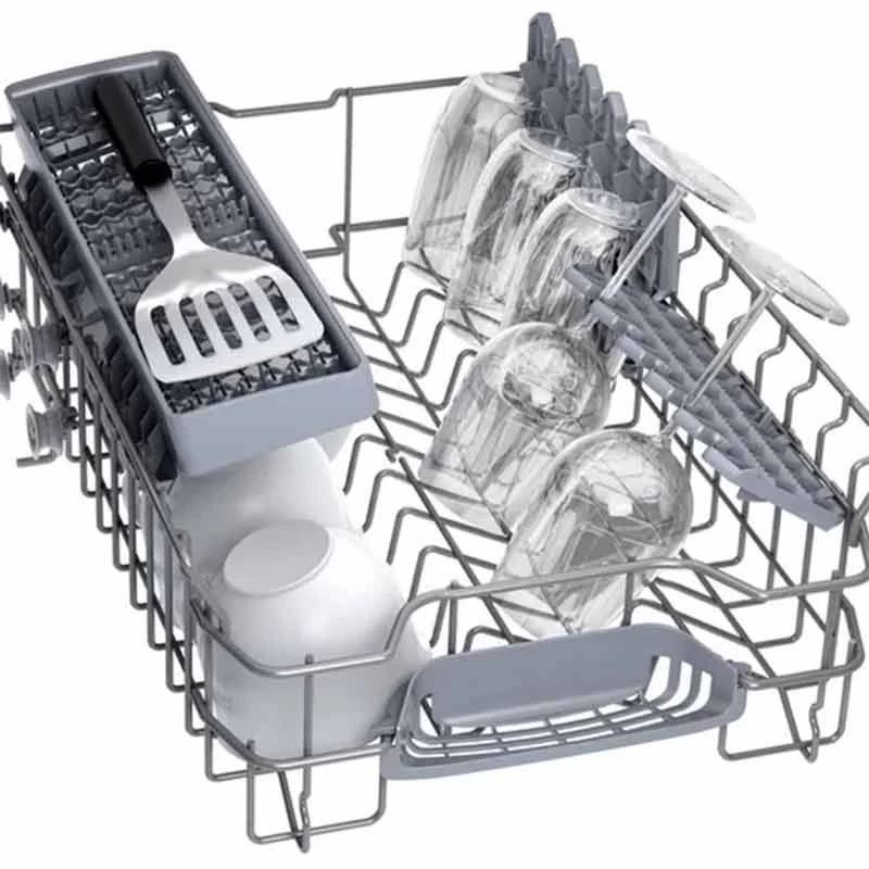 Neff N50 S875HKX20G Built-In F/I 9 Place Slimline Dishwasher With Home Connect - White 11 Neff N50 S875HKX20G Built-In F/I 9 Place Slimline Dishwasher With Home Connect - White - Image 9