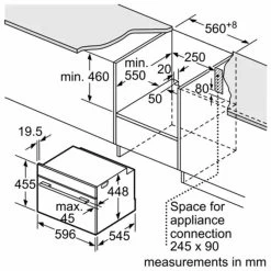 Neff N70 C17UR02N0B Built-In Microwave - Stainless Steel -Kitchen Sale Shop neff n70c17ur02n0b counter top installation dimensions