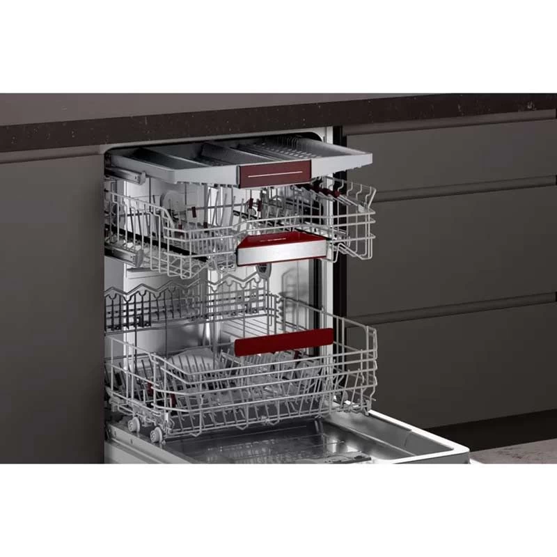 Neff N90 S189YCX02E Built-In F/I 60cm 14 Place Dishwasher With Home Connect - Black 12 Neff N90 S189YCX02E Built-In F/I 60cm 14 Place Dishwasher With Home Connect - Black - Image 10