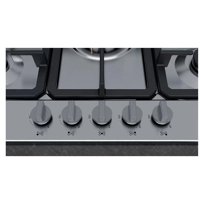 Neff N50 T27BB59N0 75cm Gas Hob - Stainless Steel - T27BB59N0 7 Neff N50 T27BB59N0 75cm Gas Hob - Stainless Steel - T27BB59N0 - Image 5