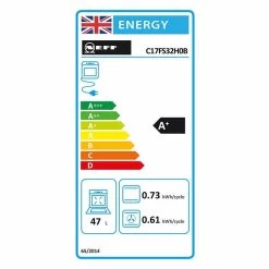 Neff N90 C17FS32H0B Built-In Compact Electric Oven With Full Steam & Home Connect 17 Neff N90 C17FS32H0B Built-In Compact Electric Oven With Full Steam & Home Connect -Kitchen Sale Shop neff c17fs32h0b oven energy eeficiency rating