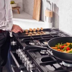 Rangemaster Nexus Steam 110 Dual Fuel Cooker - Black - NEX110SODFFBL/C -Kitchen Sale Shop nex110sodffblc 2 1