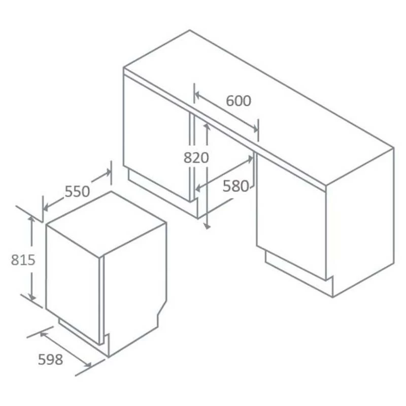 Prima+ F/I 14 Place Dishwasher - PRDW214 6 Prima+ F/I 14 Place Dishwasher - PRDW214 - Image 4