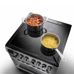 Rangemaster Professional Plus 60 Electric Induction - Stainless Steel & Chrome - PROPL60EISS/C -Kitchen Sale Shop p r propl60eissc 5