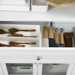 HOMCOM Tall Kitchen Cabinet Pantry Storage - White - 835-996V00WT -Kitchen Sale Shop qxzd4d188dd1c8d80.jpg