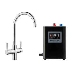 Rangemaster GEO Intense 4 In 1 Tap And Boiler - Chrome - GEO4TIDCM/