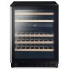 Rangemaster 60CM Dual Zone Wine Cooler - Black - RDZ6046BL/