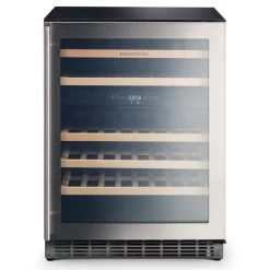 Rangemaster 60CM Dual Zone Wine Cooler - Stainless Steel - RDZ6046SS/