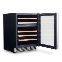 Rangemaster 60CM Dual Zone Wine Cooler - Stainless Steel - RDZ6046SS/ 10 Rangemaster 60CM Dual Zone Wine Cooler - Stainless Steel - RDZ6046SS/ -Kitchen Sale Shop r d rdz6046ss 3
