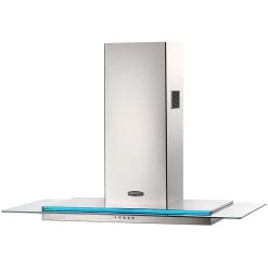 Rangemaster Toledo 100cm Hood Stainless Steel Glass - RMHDT100SS/
