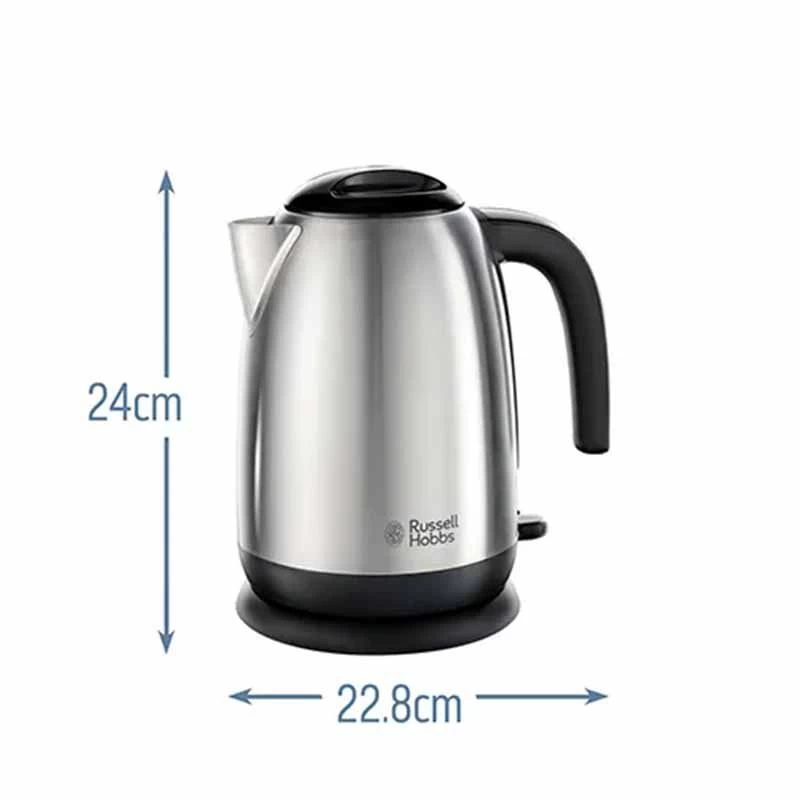 Russell Hobbs Adventure 1.7 Litre Kettle - Stainless Steel - 23910 5 Russell Hobbs Adventure 1.7 Litre Kettle - Stainless Steel - 23910 - Image 3