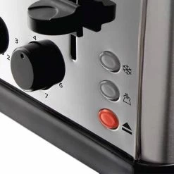 Russell Hobbs Futura 4 Slice Toaster - Stainless Steel - 18790 -Kitchen Sale Shop r u russell hobbs futura 18790 2