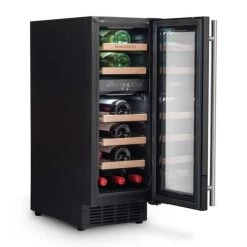 Rangemaster 30CM Dual Zone Wine Cooler - Black - RWC3018BL/ -Kitchen Sale Shop r w rwc3018bl 3