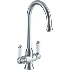 Bristan Renaissance Easyfit Kitchen Sink Mixer Tap, Brushed Nickel RS SNK EF BN
