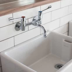 Ideal Standard Belfast Heavy Duty Kitchen Sink With Overflow - White - S580001 7 Ideal Standard Belfast Heavy Duty Kitchen Sink With Overflow - White - S580001 -Kitchen Sale Shop s 5 s580001 2