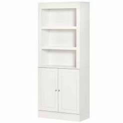 HOMCOM Freestanding Kitchen Unit With 6-Tier Shelving - White - 835-492WT 21 HOMCOM Freestanding Kitchen Unit With 6-Tier Shelving - White - 835-492WT -Kitchen Sale Shop sf6daa188ff96da41.jpg