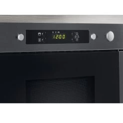 Whirlpool AMW 423/IX BuiIt In Microwave - St/Steel -Kitchen Sale Shop whirlpool amw423ix front display functions