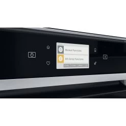 Whirlpool W11I MW161 UK Built-In Combi Microwave & Oven - Black -Kitchen Sale Shop whirlpool w11imw161uk display functions close up