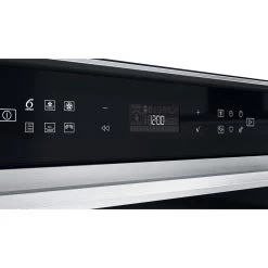 Whirlpool W7 MW461 UK Built-In Combi Microwave & Oven - St/Steel -Kitchen Sale Shop whirlpool w7mw461uk functions display close up