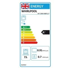 Whirlpool W7 OM4 4BPS1 P BuiIt In Single Pyrolytic Oven - Black & St/Steel -Kitchen Sale Shop whirlpool w7om44bps1 energy rating