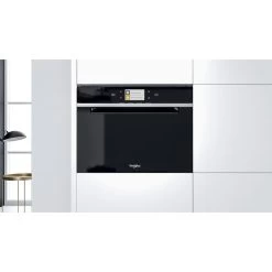 Whirlpool W11I MS180 UK BuiIt In Compact Steam Oven - St/Steel -Kitchen Sale Shop whirpool w11ims180 front fitted illustration