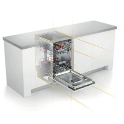 Whirlpool WSIC 3M27 C UK N F/I 45cm 10 Place Slimline Dishwasher - White 14 Whirlpool WSIC 3M27 C UK N F/I 45cm 10 Place Slimline Dishwasher - White -Kitchen Sale Shop whirpool wsic3m27c fit in dimensions