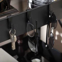 HOMCOM 3 Tier Storage Trolley - 310mm - Black - 850-161BK -Kitchen Sale Shop wza3d6188d679daa1.jpg