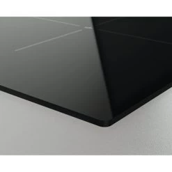 Zanussi ZITN323K 30cm Induction Hob - Black -Kitchen Sale Shop zanussi zian644k induction base cornter close up view 1