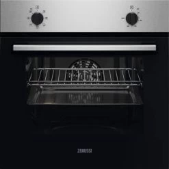 Zanussi ZOHHC0X2 Built-In Single Electric Oven - Stainless Steel